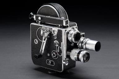 16-mm-Kamera mit Federaufzug