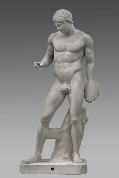 Porträtstatue eines Athleten, sog. Antretender Diskobol