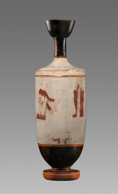 Lekythos: Perser am Grab
