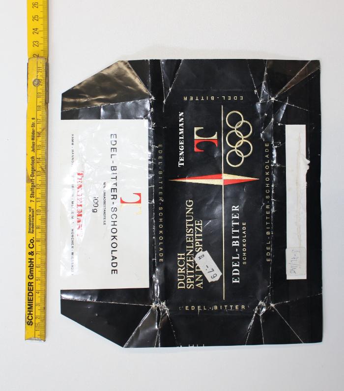 Schokoladentafelverpackung