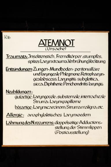 Atemnot (Ursache)