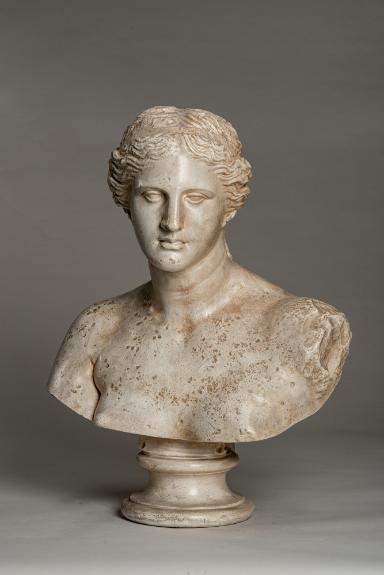 Büstenausschnitt der sog. Venus von Milo