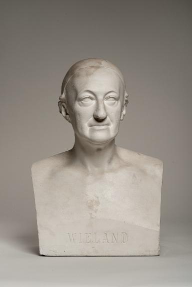 Porträtbüste des Dichters und Philologen Christoph Martin Wieland (1733-1813)