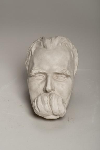 Totenmaske des Philologen und Philosophen Friedrich Nietzsche (1844-1900)