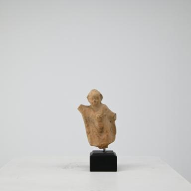 Lampe: stehender Knabe