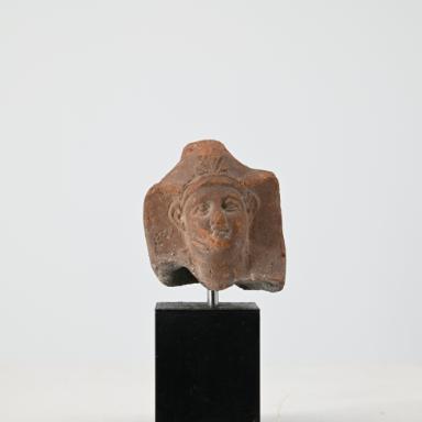 Figurine: Kopf mit Nemes-Tuch