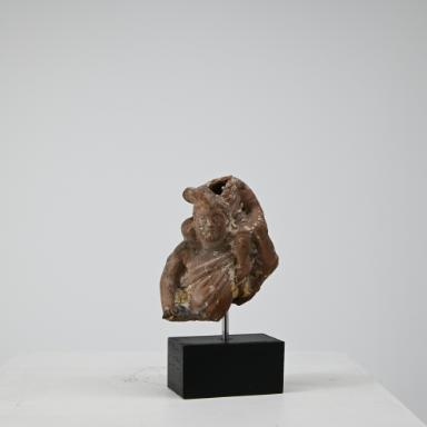 Figurine: Mann in Exomis mit Kind
