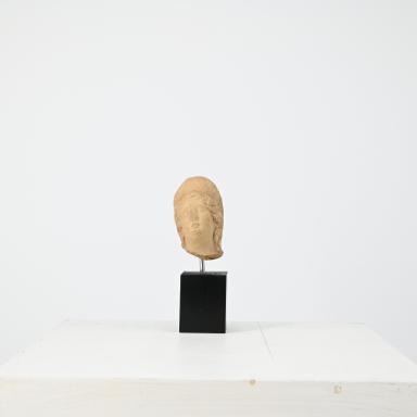 Figurine: Weiblicher Kopf mit Diadem
