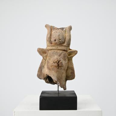 Figurine: Kopf einer Kuh
