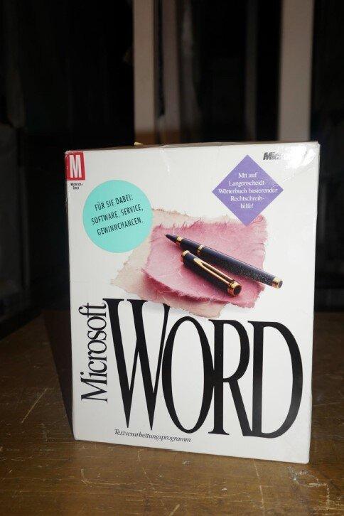 Programm Word 5.0 für Macintosh