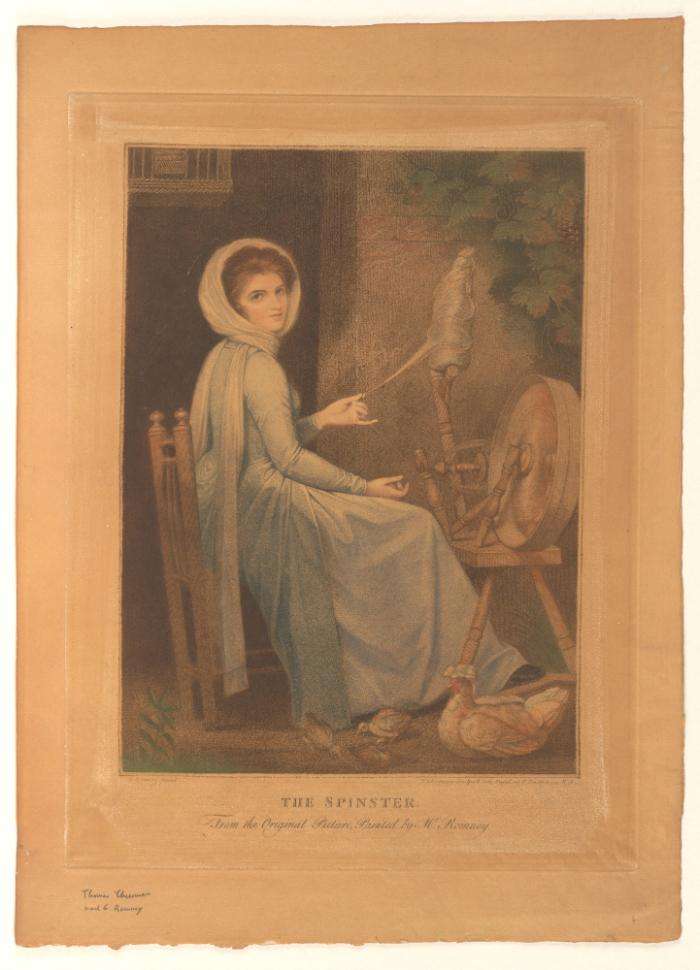 Die Spinnerin / "Das Fräulein"
