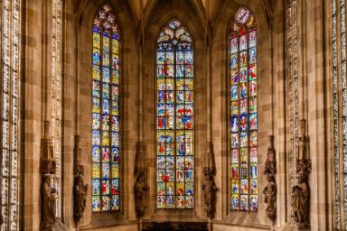 Historische Chorfenster