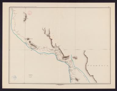 Reiseroute der Expedition Dr. Max Schoeller nach Äquatorial-Ostafrika: Usambara (Blatt 2)