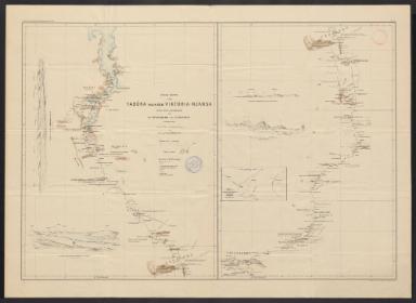 Reiseroute von Tabora nach dem Viktoria-Njansa nach den Aufnahmen von Dr. Stuhlmann und P. Schynse im Jahre 1890 Tafel 6
