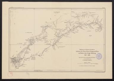 Ulanga und Ruipa und Routen in der Ulanga-Niederung (1897-1898) Karte 10