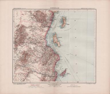 Grosser Deutscher Kolonialatlas No. 21.: Dareessalam