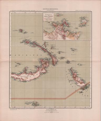 Grosser Deutscher Kolonialatlas No. 27.: Deutsch-Neu-Guinea (östliches Blatt)