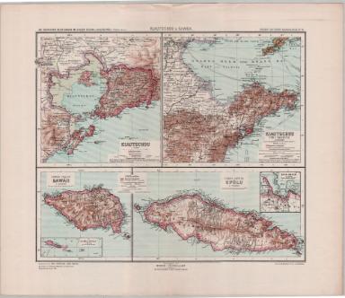 Grosser Deutscher Kolonialatlas No. 30.: Kiautschou u. Samoa (Kiautschou)