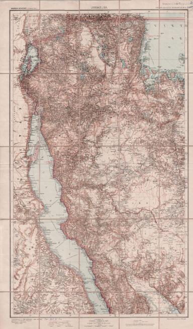 Grosser Deutscher Kolonialaltlas No. 16.: Usumbra hoch Deutsch-Ostafrika 1:1.000.000
