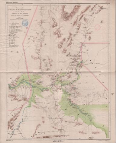 Reiseroute der Expeditionen des deutschen Kameruncomités (1893-94) (Blatt 1)
