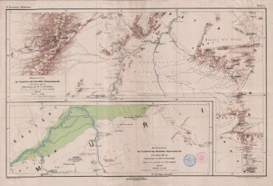 Reiseroute der Expeditionen des deutschen Kameruncomités (1893-94) (Blatt 2 und 3)