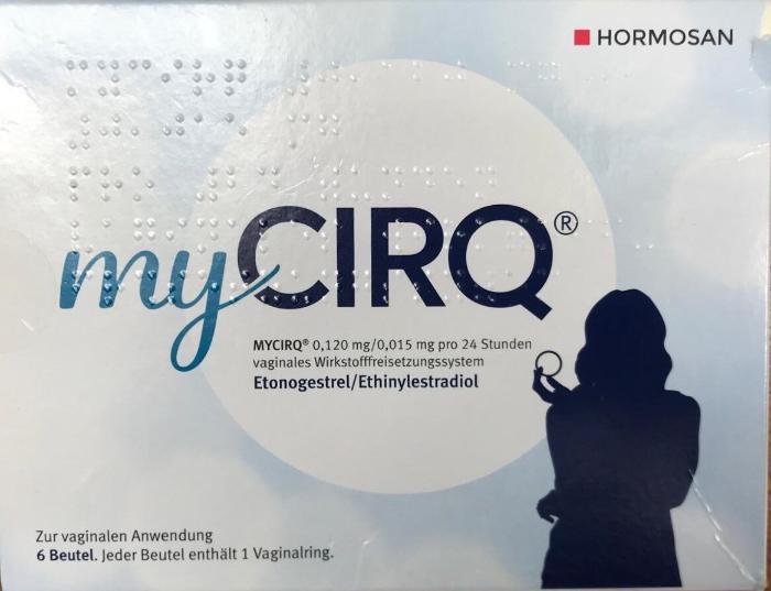 Verpackung Hormonring als Objekt der CIVIS Summerschool 2024 "Shifting Societies Shifting Museums"
