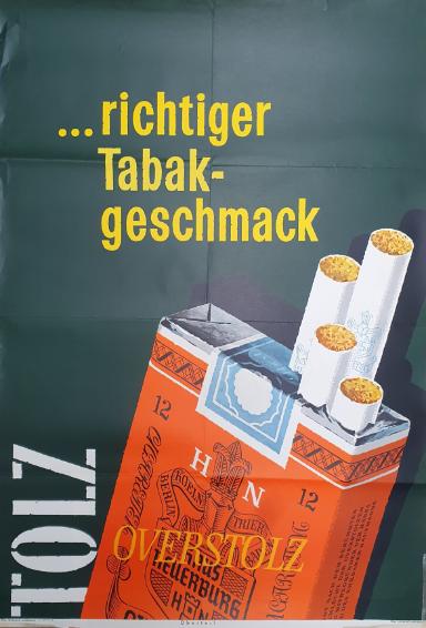 Overstolz Zigaretten Werbung